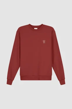 Sale Carlos Small Heart Crewneck Sweaters