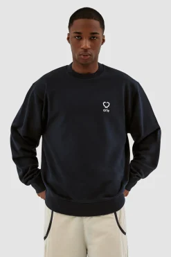 New Carlos Small Heart Crewneck Sweaters