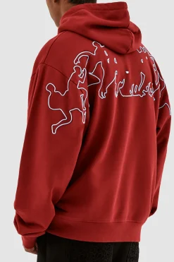 Sale Hank Back Multi Runner Hoodies